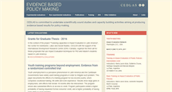 Desktop Screenshot of cedlas-er.org